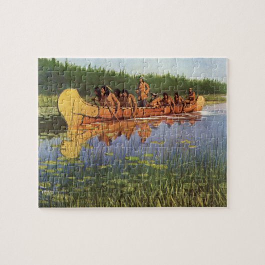 Geweldige ontdekkingsreizigers door Remington,  Pi Legpuzzel (Horizontaal)