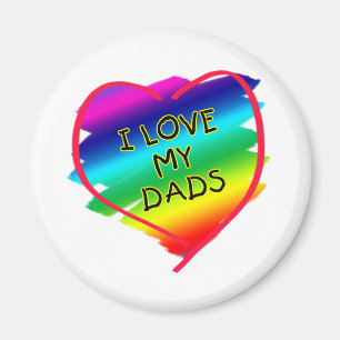 Geweldige ontwerp voor Gay Dads Magneet
