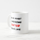 geweldige ontwerper koffiemok (Voorkant links)