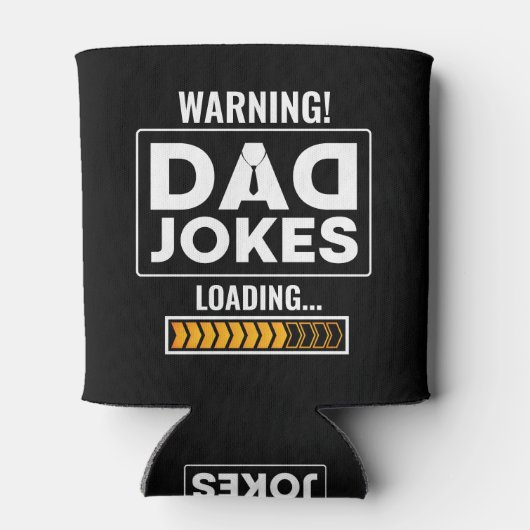 Geweldige ontwerpwaarschuwing! Pa Joke Loading Blikjeskoeler (Achterkant)