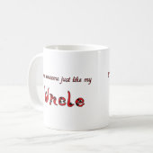 Geweldige oom koffiemok (Voorkant links)