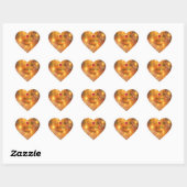 Geweldige oomkerst hart sticker (Vel)