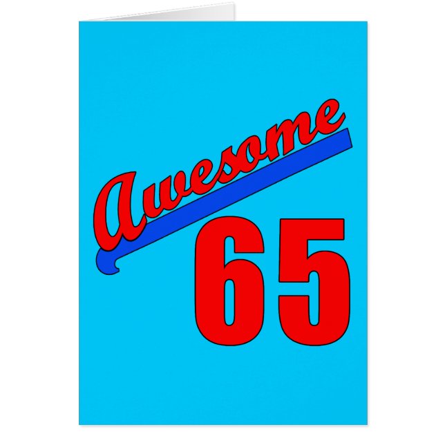 Geweldige op 65 jaar (Voorkant)