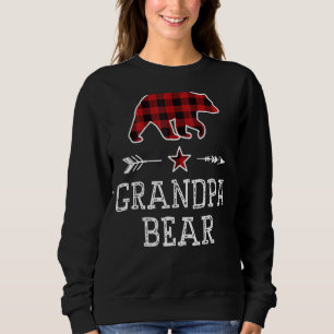 Geweldige opa Beer Red Pset Graphic Father Day Trui