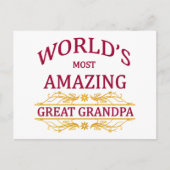 Geweldige opa briefkaart (Voorkant)