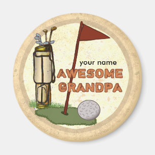 Geweldige Opa Golfmagneet Magneet