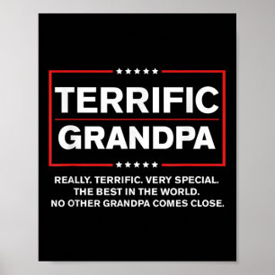 Geweldige opa - grappige Donald Trump-campagne Poster
