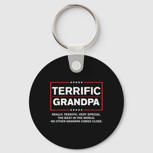 Geweldige opa - grappige Donald Trump-campagne Sleutelhanger (Voorkant)