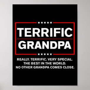 Geweldige opa - Grappige Donald Trump Campagne Sti Poster