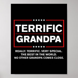 Geweldige opa - grappige Donald Trump campagne stu Poster