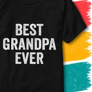 Geweldige opa retro vintage beste opa ooit t-shirt