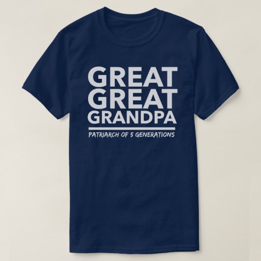 Geweldige opa t-shirt (Design voorkant)