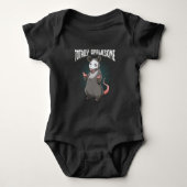 Geweldige Opossum Animal Humor Love Romper (Voorkant)