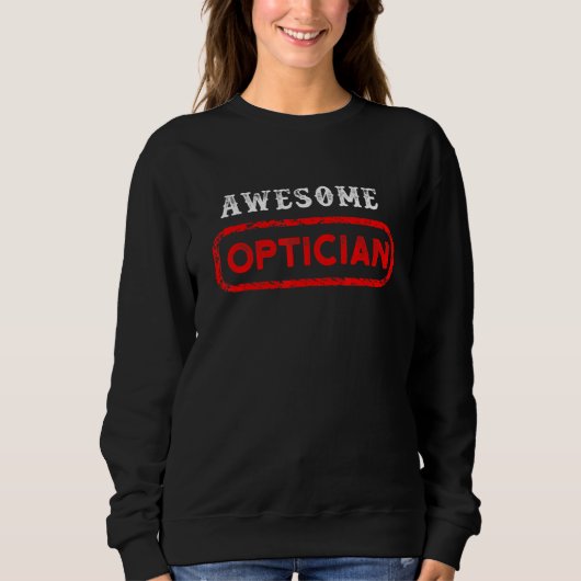 Geweldige Optometrist Oftalmoloog Conta Trui (Voorkant)