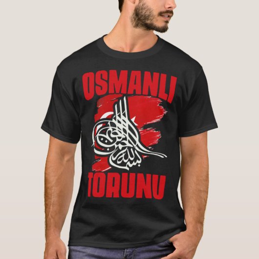 Geweldige Osmanli Torunu Fatih Sultan Mehmet Ottom T-shirt (Voorkant)