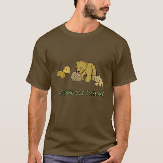 Geweldige oud Beer Folklore T-shirt