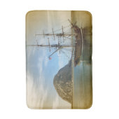 Geweldige oude Ship Bath Mat! Badmat (Voorkant Verticaal)