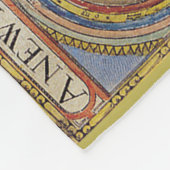 Geweldige oude wereldkaarten Antiek kaarten Fleece Deken (Hoek)