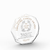 Geweldige Ouderprijs / Bedankt van Bride & Groom Fotoblokken (Links)