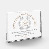 Geweldige Ouderprijs Bedankt van Bride & Groom Fotoblokken (Links)