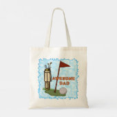 Geweldige Pa Golf canvas tas (Achterkant)