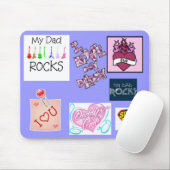 Geweldige pa Mousepad Muismat (Met muis)