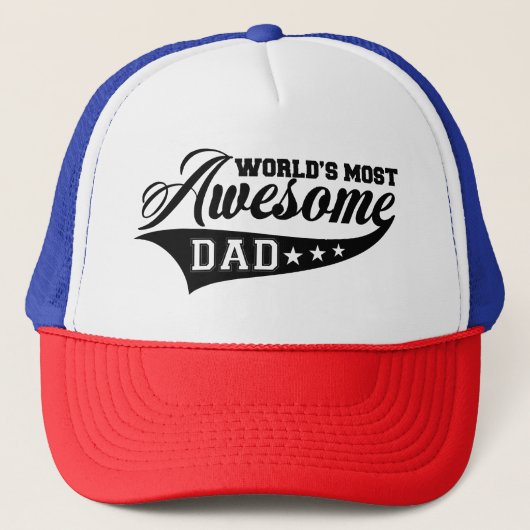 Geweldige pa Trucker Hat Pet (Voorkant)