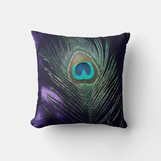 Geweldige Paars doezelvaar Kussen (Voorkant)