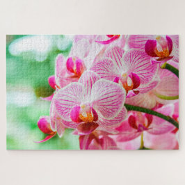 Geweldige paarse bloemen legpuzzel