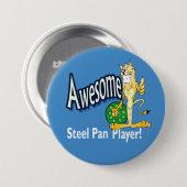 Geweldige PAN-speler Ronde Button 7,6 Cm (Voorkant /achterkant)