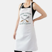 Geweldige Pap BBQ Vader Grilling Chef Schort (Insitu)