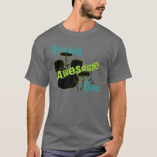 Geweldige pap Rocking T-shirt