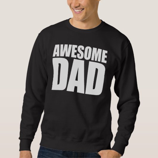 Geweldige Pap Vaderdag Dad Joke Trui (Voorkant)