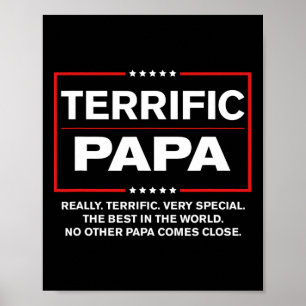 Geweldige papa - Grappig Donald Trump Beste papa Poster