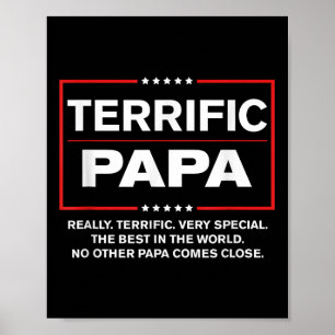 Geweldige papa - Grappig Donald Trump Beste papa Poster