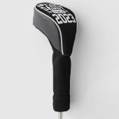 Geweldige papa sinds atletisch moderne Vaderdag Golfheadcover (Schuin)