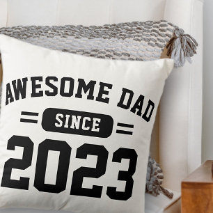 Geweldige papa sinds XX atletische moderne Vaderda Kussen