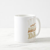 Geweldige papa – Super papa look Koffiemok (Voorkant rechts)