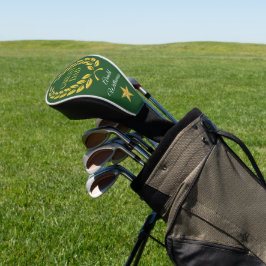 GEWELDIGE PAPA tekst Overwinningskrans & Ster pers Golfheadcover