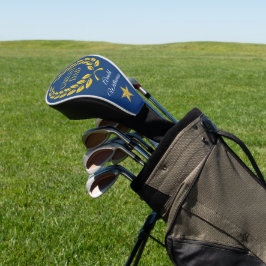 GEWELDIGE PAPA tekst Overwinningskrans & Ster pers Golfheadcover