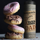 Geweldige papa Westerne Geëigende Mok van de Naam 