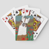 Geweldige papavers en mama Llama Pokerkaarten (Achterkant)