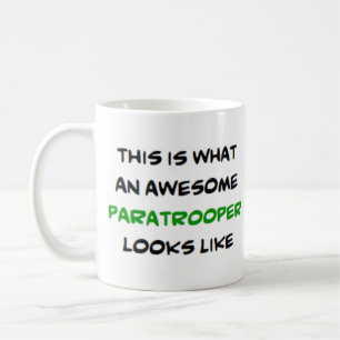 geweldige parachutist koffiemok