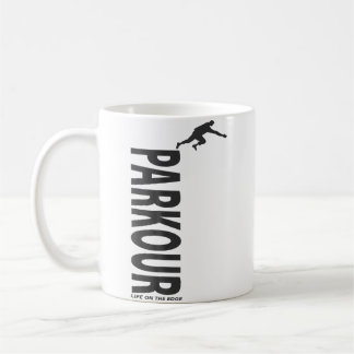 Geweldige Parkour Leven Op De Rand Koffiemok