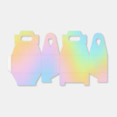 Geweldige pasteelregenboogbruiloft bedankdoosjes (Uitgevouwen)