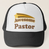 Geweldige pastor-cadeau trucker pet (Voorkant)