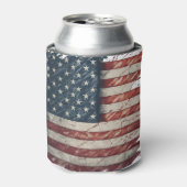 Geweldige patriottische noodlijdende Amerikaanse v Blikjeskoeler (Blikje Voorkant)