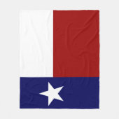 Geweldige patriottische Texas-vlag Fleece Deken (Voorkant)