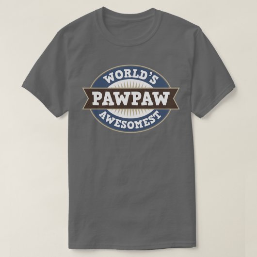 Geweldige Pawpaw Grandma T-shirt (Design voorkant)