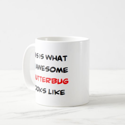 geweldige pendelaar koffiemok (Voorkant links)